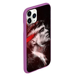 Чехол iPhone 11 Pro матовый Peaky Blinders Thomas Shelby, цвет: 3D-фиолетовый — фото 2