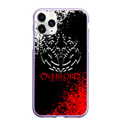 Чехол iPhone 11 Pro матовый Overlord, цвет: 3D-светло-сиреневый