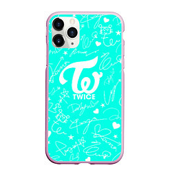 Чехол iPhone 11 Pro матовый TWICE АВТОГРАФЫ