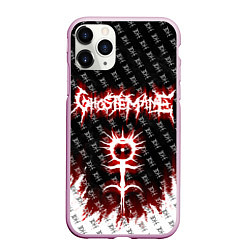 Чехол iPhone 11 Pro матовый GHOSTEMANE, цвет: 3D-розовый