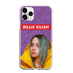 Чехол iPhone 11 Pro матовый Billie Eilish, цвет: 3D-белый
