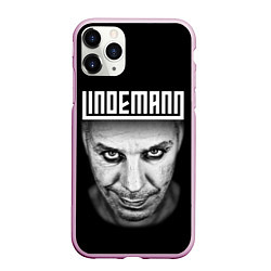 Чехол iPhone 11 Pro матовый LINDEMANN, цвет: 3D-розовый