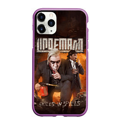 Чехол iPhone 11 Pro матовый LINDEMANN: Skills in Pills, цвет: 3D-фиолетовый