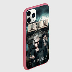Чехол iPhone 11 Pro матовый LINDEMANN: Skills in Pills, цвет: 3D-малиновый — фото 2