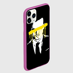Чехол iPhone 11 Pro матовый Sherlock, цвет: 3D-фиолетовый — фото 2