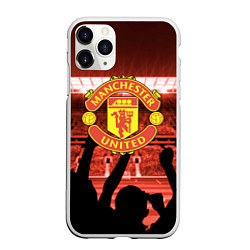 Чехол iPhone 11 Pro матовый Manchester United
