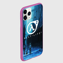 Чехол iPhone 11 Pro матовый HALF-LIFE 2, цвет: 3D-фиолетовый — фото 2
