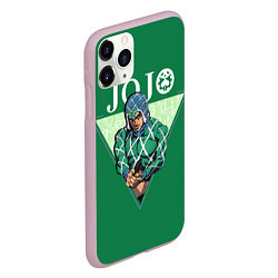 Чехол iPhone 11 Pro матовый JoJo Bizarre Adventure, цвет: 3D-розовый — фото 2