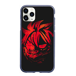 Чехол iPhone 11 Pro матовый Fairy Tail, цвет: 3D-серый