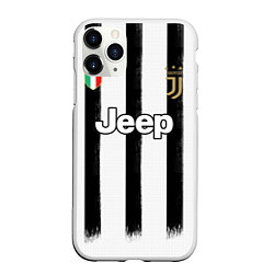 Чехол iPhone 11 Pro матовый Juventus home 20-21