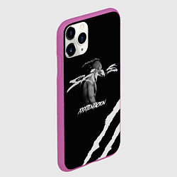 Чехол iPhone 11 Pro матовый XXXTENTACION SKINS, цвет: 3D-фиолетовый — фото 2
