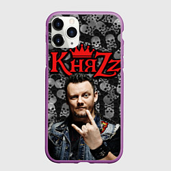 Чехол iPhone 11 Pro матовый Князь, цвет: 3D-фиолетовый