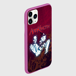 Чехол iPhone 11 Pro матовый Агата Кристи, цвет: 3D-фиолетовый — фото 2