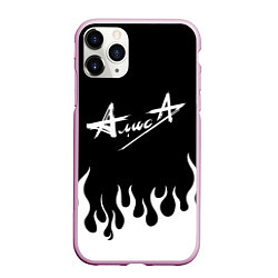 Чехол iPhone 11 Pro матовый Алиса, цвет: 3D-розовый