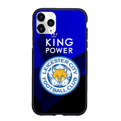 Чехол iPhone 11 Pro матовый Leicester City, цвет: 3D-черный