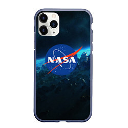 Чехол iPhone 11 Pro матовый NASA