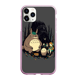 Чехол iPhone 11 Pro матовый Totoro