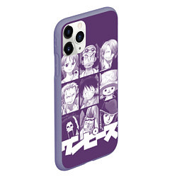 Чехол iPhone 11 Pro матовый One Piece, цвет: 3D-серый — фото 2