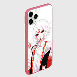 Чехол iPhone 11 Pro матовый Сузуя Джузо, цвет: 3D-малиновый — фото 2