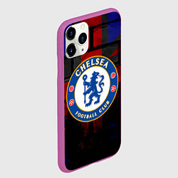 Чехол iPhone 11 Pro матовый Chelsea, цвет: 3D-фиолетовый — фото 2