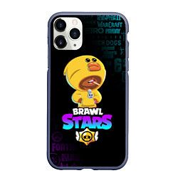 Чехол iPhone 11 Pro матовый BRAWL STARS SALLY LEON