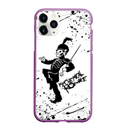 Чехол iPhone 11 Pro матовый My Chemical Romance, цвет: 3D-фиолетовый