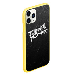 Чехол iPhone 11 Pro матовый My Chemical Romance, цвет: 3D-желтый — фото 2