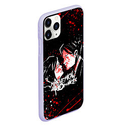 Чехол iPhone 11 Pro матовый My Chemical Romance, цвет: 3D-светло-сиреневый — фото 2