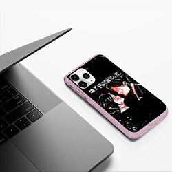 Чехол iPhone 11 Pro матовый My Chemical Romance, цвет: 3D-розовый — фото 2