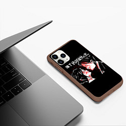 Чехол iPhone 11 Pro матовый My Chemical Romance, цвет: 3D-коричневый — фото 2