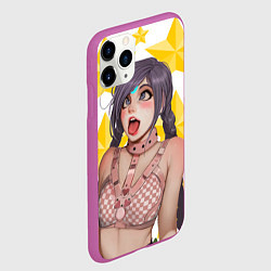 Чехол iPhone 11 Pro матовый Aheago, цвет: 3D-фиолетовый — фото 2