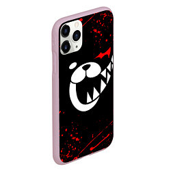 Чехол iPhone 11 Pro матовый MONOKUMA, цвет: 3D-розовый — фото 2