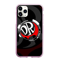 Чехол iPhone 11 Pro матовый MONOKUMA DANGANRONPA, цвет: 3D-розовый