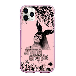 Чехол iPhone 11 Pro матовый ARIANA GRANDE, цвет: 3D-розовый