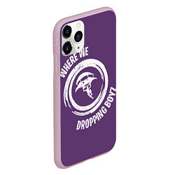 Чехол iPhone 11 Pro матовый DROPPING BOYZ, цвет: 3D-розовый — фото 2