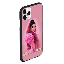 Чехол iPhone 11 Pro матовый Ariana Grande Ариана Гранде, цвет: 3D-черный — фото 2