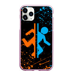 Чехол iPhone 11 Pro матовый PORTAL, цвет: 3D-розовый