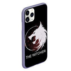 Чехол iPhone 11 Pro матовый The Witcher, цвет: 3D-серый — фото 2