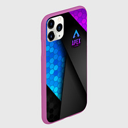 Чехол iPhone 11 Pro матовый Apex Legends, цвет: 3D-фиолетовый — фото 2