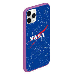 Чехол iPhone 11 Pro матовый NASA, цвет: 3D-фиолетовый — фото 2