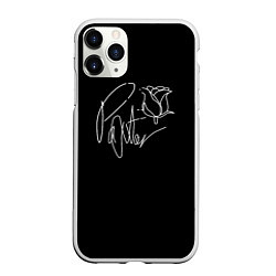 Чехол iPhone 11 Pro матовый ТИКТОКЕР - PAYTON MOORMEIE, цвет: 3D-белый