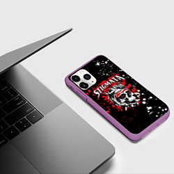 Чехол iPhone 11 Pro матовый Stigmata, цвет: 3D-фиолетовый — фото 2