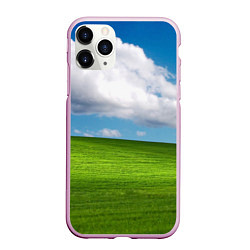 Чехол iPhone 11 Pro матовый Заставка Windows