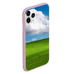 Чехол iPhone 11 Pro матовый Заставка Windows, цвет: 3D-розовый — фото 2