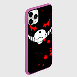 Чехол iPhone 11 Pro матовый MONOKUMA, цвет: 3D-фиолетовый — фото 2