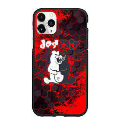 Чехол iPhone 11 Pro матовый MONOKUMA, цвет: 3D-черный