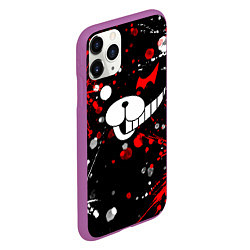 Чехол iPhone 11 Pro матовый MONOKUMA, цвет: 3D-фиолетовый — фото 2