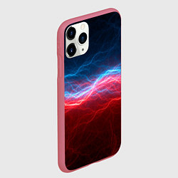 Чехол iPhone 11 Pro матовый Огонь и лёд, цвет: 3D-малиновый — фото 2