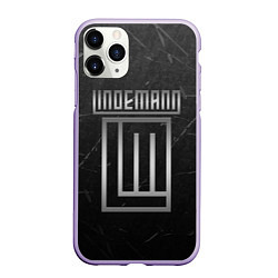 Чехол iPhone 11 Pro матовый LINDEMANN, цвет: 3D-светло-сиреневый