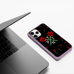 Чехол iPhone 11 Pro матовый Payton Moormeier, цвет: 3D-сиреневый — фото 2